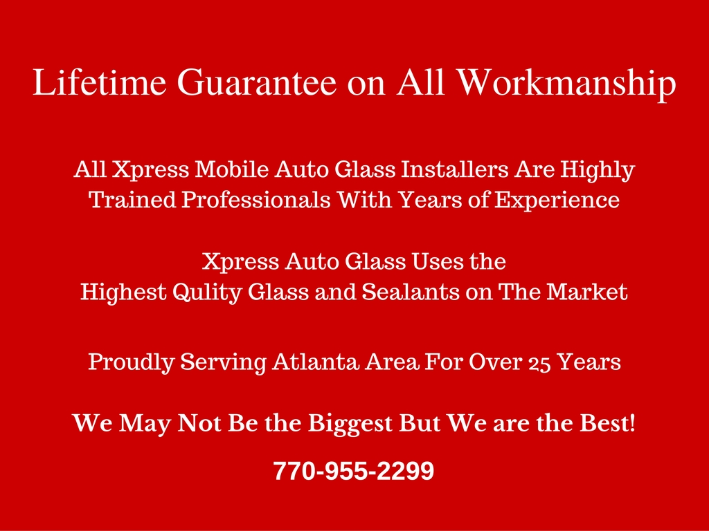 auto glass guarantee